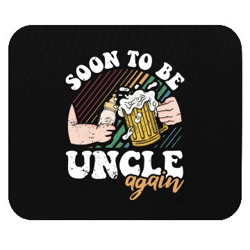 Discover Soon To Be Uncle Thoughtful Baby Pregnancy Mouse Pads