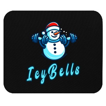 Discover Ice bells, cool gym snowman Mouse Pads