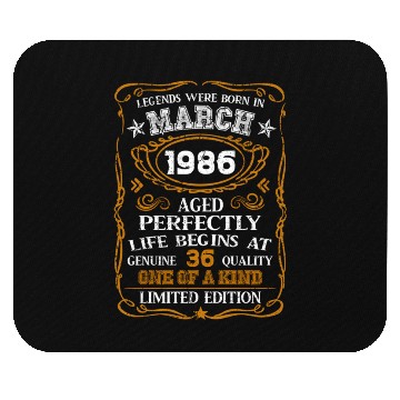 Discover March 1986 36th 1986 Mouse Pads