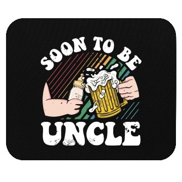 Discover Soon To Be Uncle Thoughtful Baby Pregnancy Mouse Pads