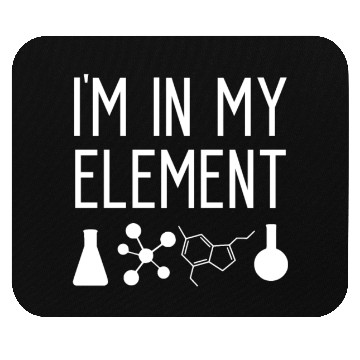 Discover Chemist slogan - funny chemistry teacher gift Mouse Pads