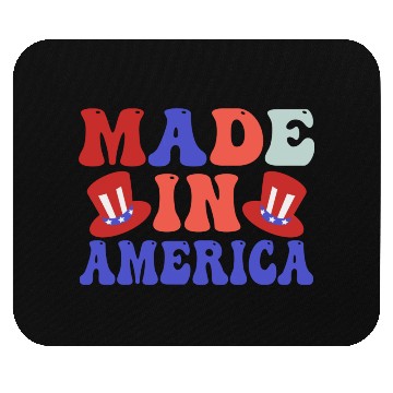 Discover made in america Mouse Pads
