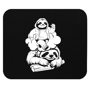 Discover Sloth Funny Mouse Pads