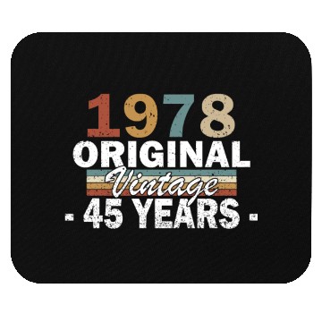 Discover Year 1978 Mouse Pads