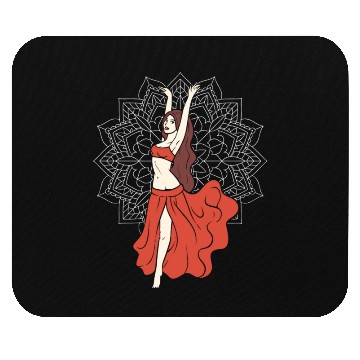 Discover Belly Dance Lover Belly Dancer Instructor Mouse Pads