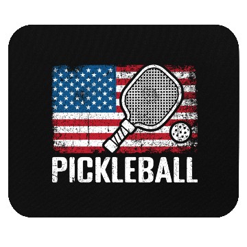 Discover US Flag Pickleball Mouse Pads