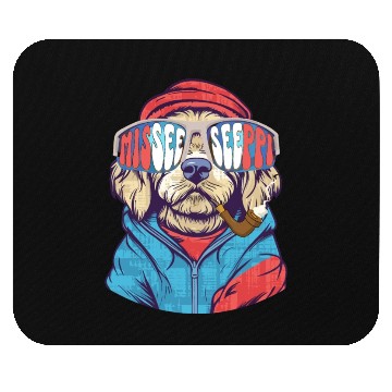 Discover MISEESEEPPI, dog, USA, Mississippi Mouse Pads