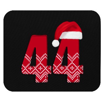 Discover Wedding Anniversary 44 Years - Christmas Number 44 Mouse Pads