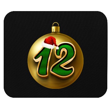 Discover 12 Dozen Christmas Balls Decorations - NR Twelve Mouse Pads