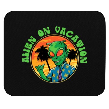 Discover Alien, Aliens, UFO, UAP, Space Unknown Flight Mouse Pads