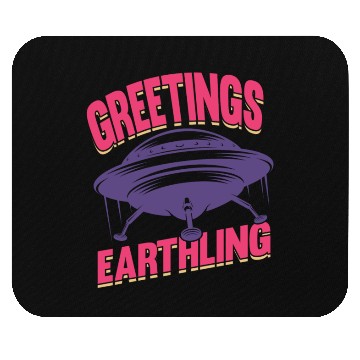 Discover Alien, Aliens, UFO, UAP, Space Unknown Flight Mouse Pads