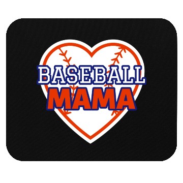 Discover Baseball Mama Baseball Lover Mouse Pads