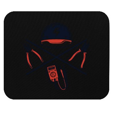 Discover Wiremen Powerline Technician Lineworker Worker Mouse Pads