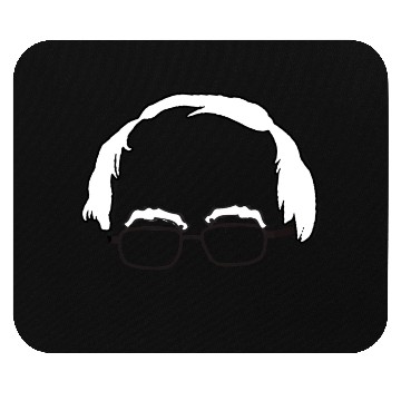 Discover Blue Bernie Head Mouse Pads