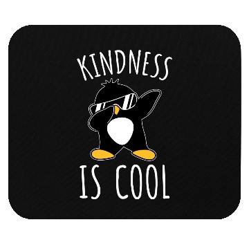 Discover Kindness Is Cool Dabbing Dab Dance Funny Penguin Mouse Pads