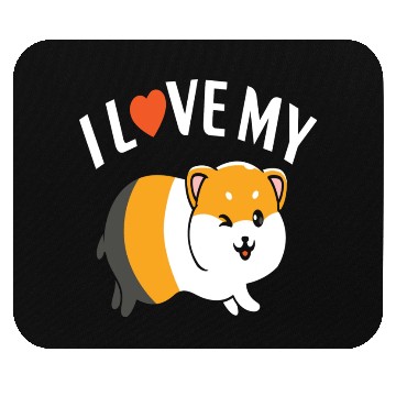 Discover I love my Hamster Mouse Pads