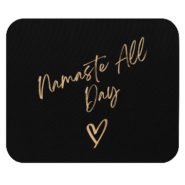 Discover Namaste All Day Yoga Mouse Pads