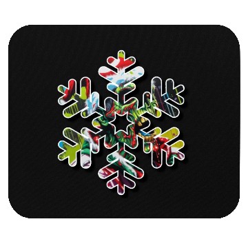 Discover Zombie snow Mouse Pads