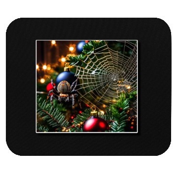 Discover Spider web tree Mouse Pads