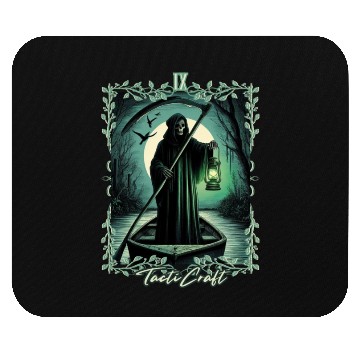 Discover Death's Grim Lantern Tarot on River Styxs Mouse Pads