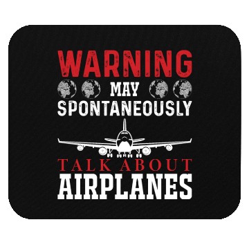 Discover Airplane Mechanic Aviation Technician Mouse Pads