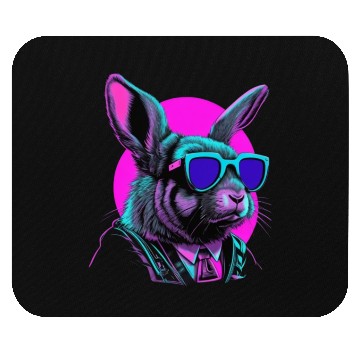 Discover Vaporwave Easter Bunny Mouse Pads
