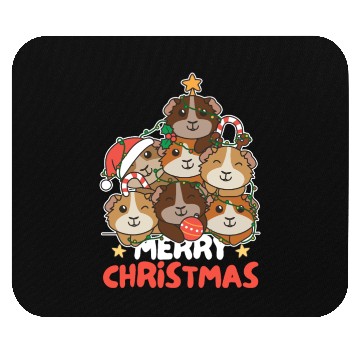 Discover Guinea Pig Christmas Tree Merry Christmas Mouse Pads