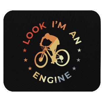 Discover Cycling Joke Mouse Pads