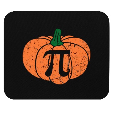 Discover Distressed Pumpkin Pi Math Teacher Haloween Mouse Pads