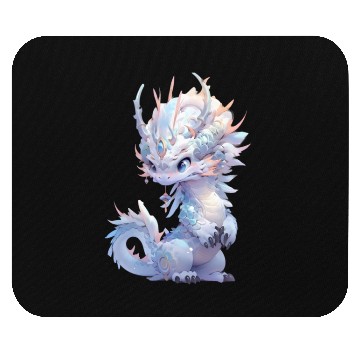 Discover Chibi storybook dragon Mouse Pads