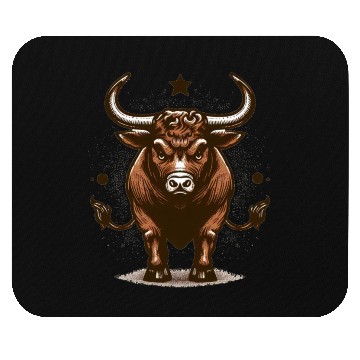 Discover ANGRY BULL Mouse Pads