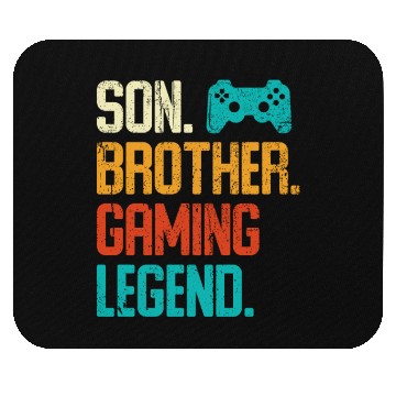 Discover Son Brother Gaming Legend Mouse Pads