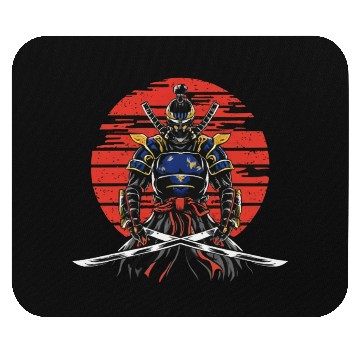 Discover Japanese katana warrior Mouse Pads