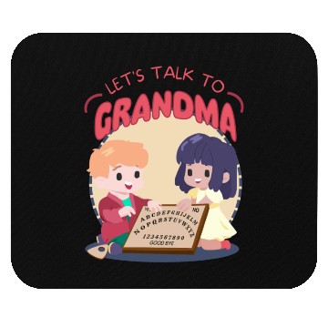 Discover Let's Talk to Grandma Mouse Pads