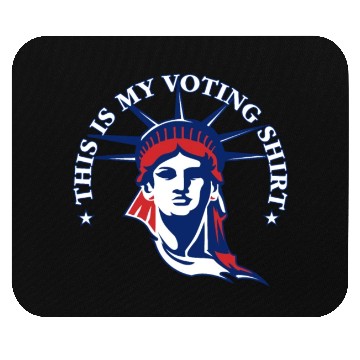 Discover This Is My Voting Mouse Pads USA Election Your Vote