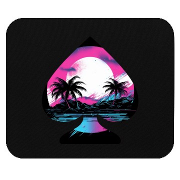 Discover Tropical Synthwave Mouse Pads