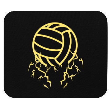 Discover Volleyball Lightning Mouse Pads