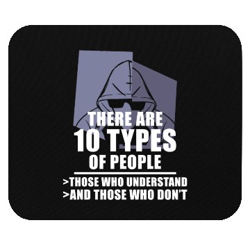 Discover Funny Binary Code Saying Computer Science Programm Mouse Pads