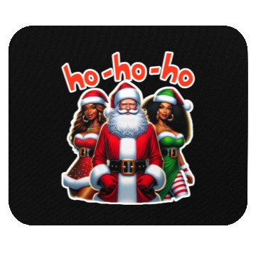 Discover Ho-Ho-Ho Mouse Pads