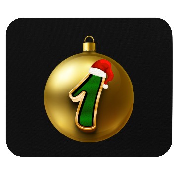 Discover 1st Christmas Bday Party - Xmas Number One Mouse Pads