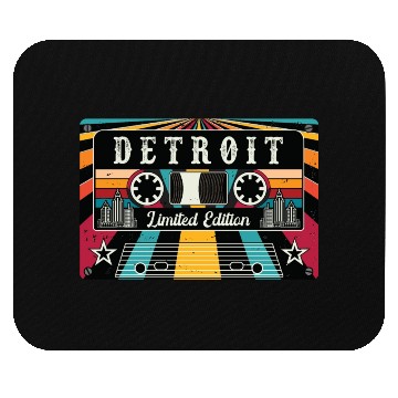Discover Vintage Detroit City Mouse Pads