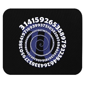 Discover 3.14 Math Teacher Pi National Day Mouse Pads Geek Nerd
