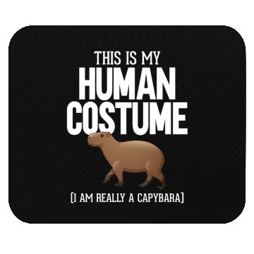 Discover Funny Capybara Lover Cute Mouse Pads