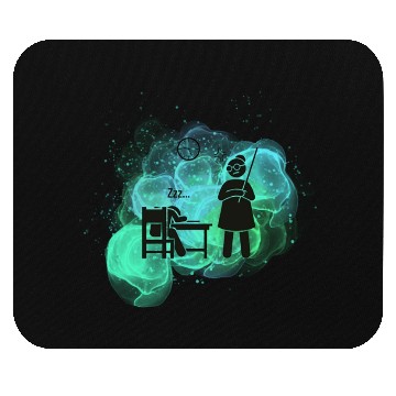 Discover Lazy Student And Strict Teacher Mouse Pads