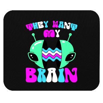 Discover Alien, Aliens, UFO, UAP, Space Unknown Flight Mouse Pads