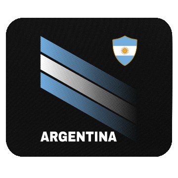 Discover Argentina Sunflower Flag Argentina Soccer Lover Mouse Pads