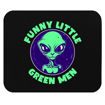 Discover Alien, Aliens, UFO, UAP, Space Unknown Flight Mouse Pads