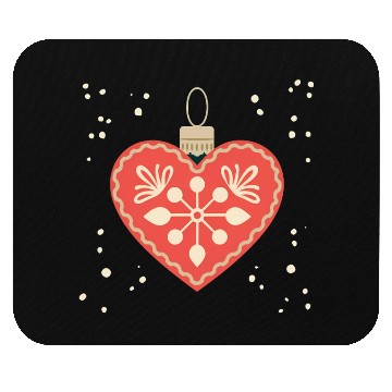 Discover Joyful Christmas Ornament Mouse Pads