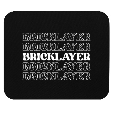 Discover Bricklayer Mason Stonemason Bricklayer Brick Mouse Pads