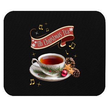 Discover Oh Christmas Tea Mouse Pads